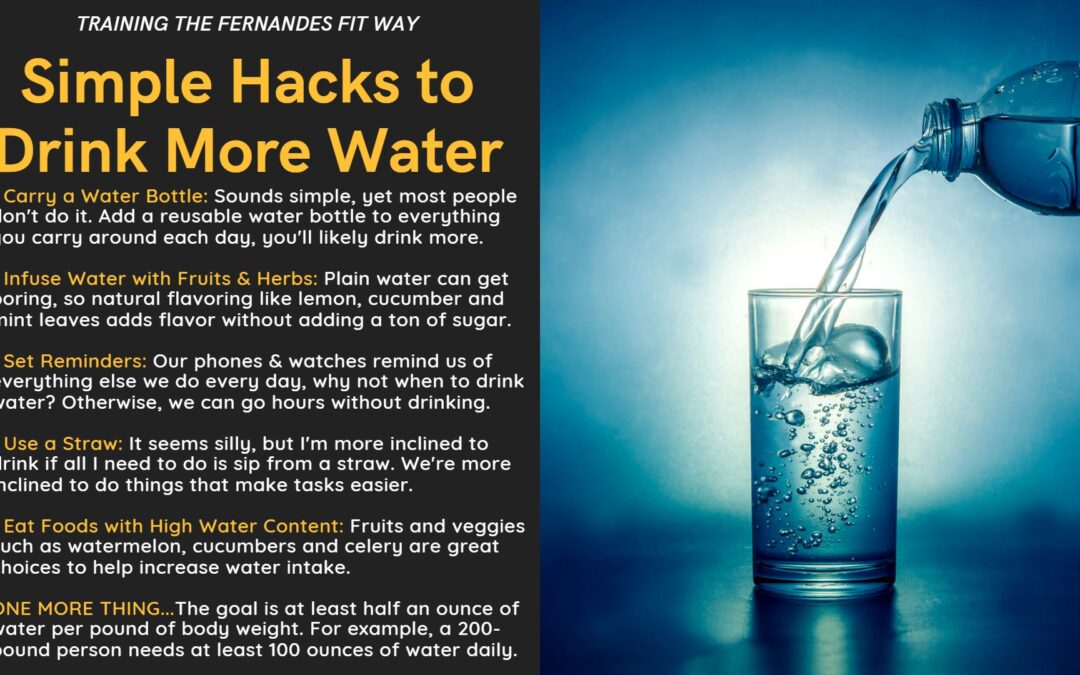 Need more water in your diet? Try these simple steps